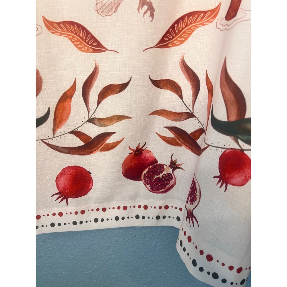 Ciebon Womens Pomegranate Palm Tree Tunic Dress Cream Orange D5788-R2545 Medium - Picture 10 of 16